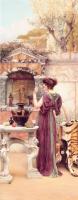 Godward, John William - At the Garden Shrine, Pompeii